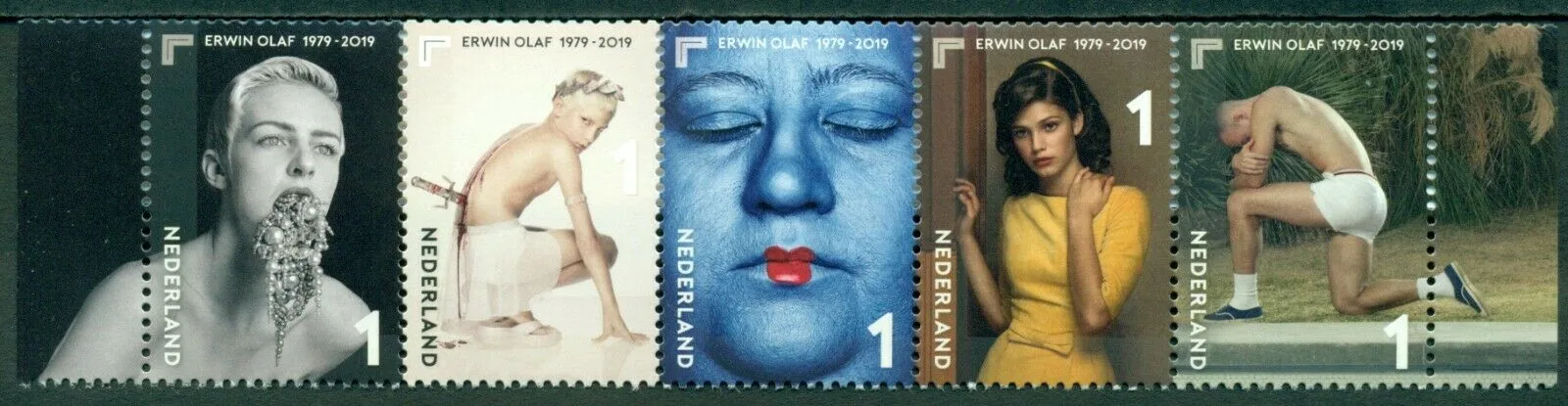 Nederland 3759-3763 Erwin Olaf fotograaf 2019 postfris-mnh