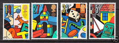 Gr.Britain 1989 Speelgoed Ver. Europa - Toys Europe postfris/mnh