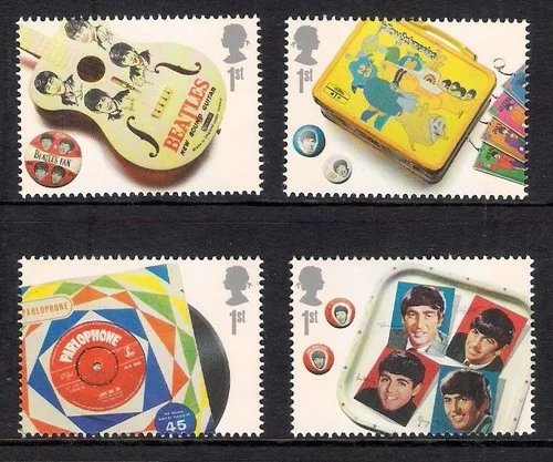 Großbritannien 2007 The Beatles 4er postfrisch/mnh