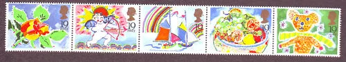 Gr.Britain 1989 Wensenzegels - Greetings postfris/mnh