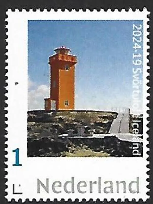 Niederlande 2024-19 Leuchtturm Svortuloft Island postfrisch/mnh