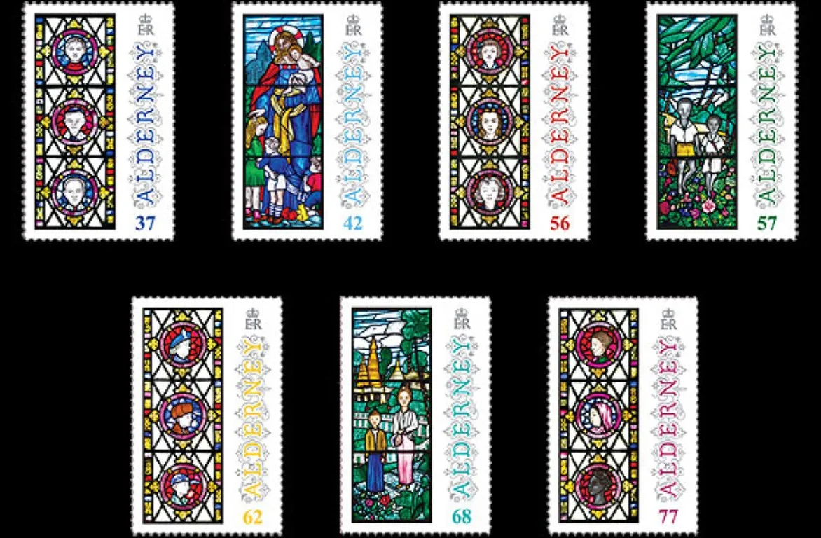 Alderney 2015 Kerstmis Christmas weihnachten noell postfris/mnh