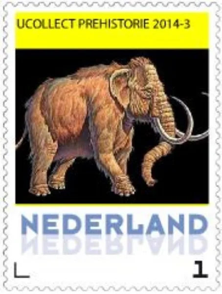 Nederland 2014-3 Ucollect Prehistorie Mamoet postfris/mnh