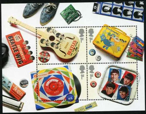 Gr.Britain 2007 The Beatles bloc timbre neuf/mnh