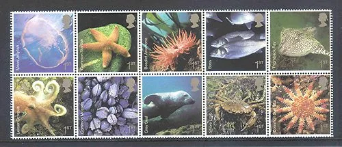 Gr.Britain 2007 Créatures marines - Sealife neuf/mnh