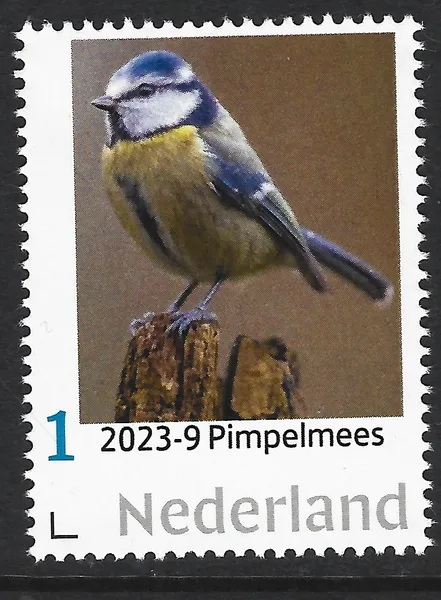 Netherlands 2023-9 Tits: Blue tit MNH