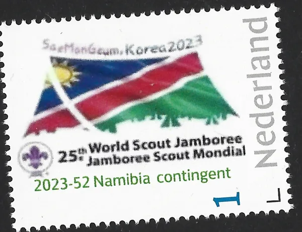 Netherlands 2023-52 Scouting Jamboree SeaManGeum Namibia contingent MNH