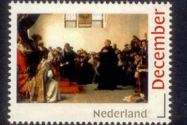 Netherlands 2018-3 Luther Reformation December stamp