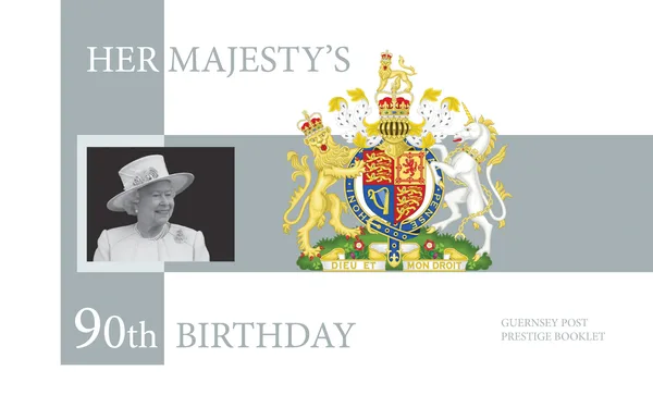 Alderney 2016 Queen Elisabeth 90-year prestige booklet MNH
