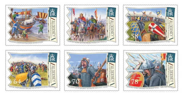 Alderney 2016 Battle of Hastings MNH