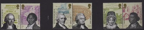 Gr.Britain 2007 Abolition of the slave trade MNH