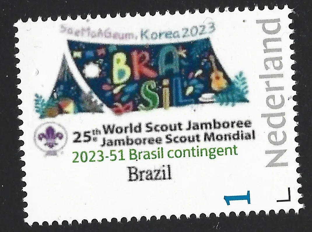 Pays-Bas 2023-51 Jamboree du Scoutisme SeaManGeum Brésil contingent neuf/nnh
