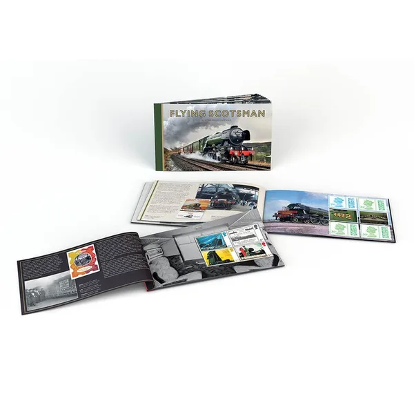 Great Britain 2023 Trains Flying Scotsman 100 years Prestige Booklet MNH