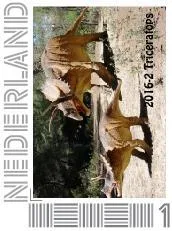 Netherlands Ucollect Prehistory 2016-2 Triceratops MNH