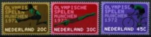 1012-1014 Olympische spelen München 1972 gestempeld