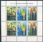 Aruba v447-449 Parrots sheet 2010 MNH