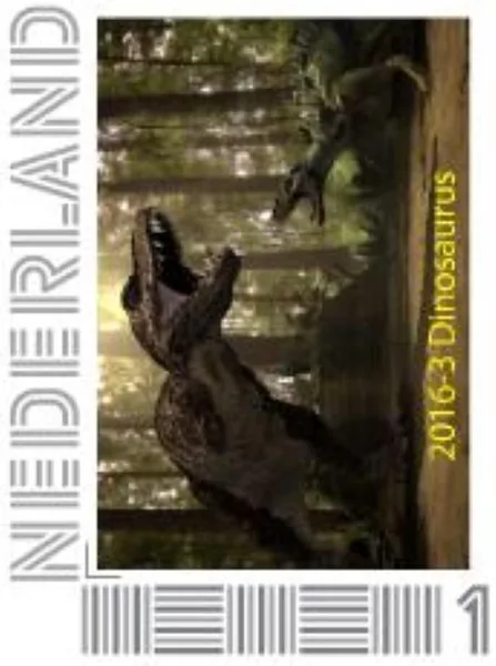 Nederland Ucollect Prehistorie 2016-3 Dinosaurus postfris/mnh