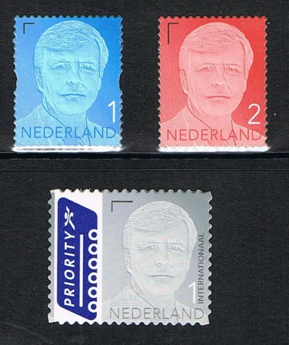 Nederland 3135-3137 Koning Willem Alexander 2013 postfris/mnh