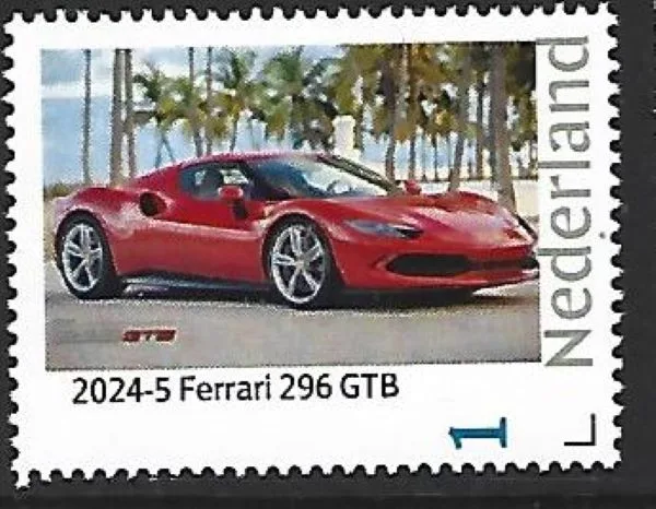 Nederland 2024-4 Auto Car: Oldtimer Ferrari 296 GTB postfris/mnh