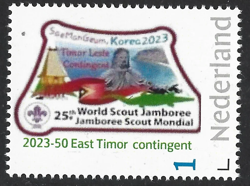 Niederlande 2023-50 Scouting Jamboree SeaManGeum Osttimor-Kontingent postfrisch/mnh