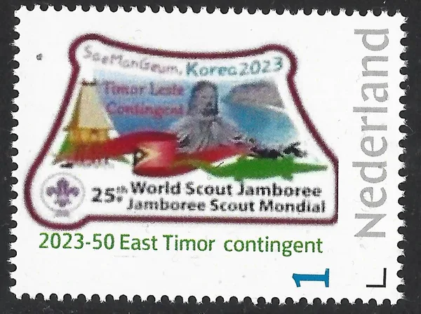 Nederland 2023-50 Scouting Jamboree SeaManGeum East Timor contingent postfris/mnh