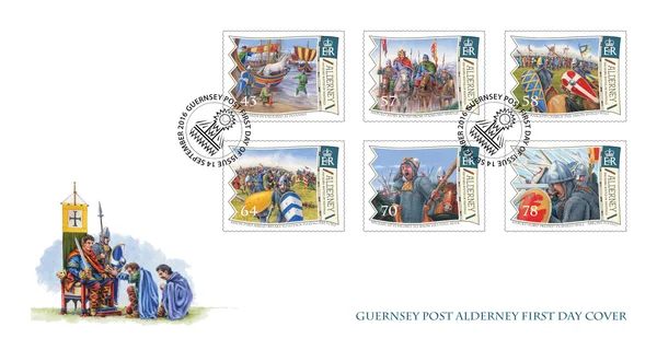 Alderney 2016 Battle of Hastings FDC
