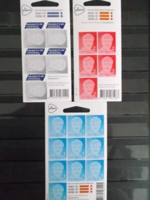 Nederland V3135-3137 Koning Willem Alexander 2013 3 velletjes postfris/mnh