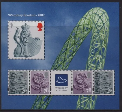 Gr.Britain 2007 Wembley stadium postfrisch/mnh