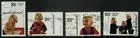 1020-1023 Kinderzegels, prinsen 1972 gestempeld