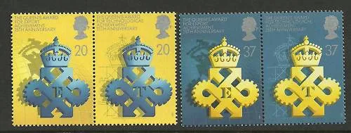 Gr.Britain 1990 Queen's awards postfris/mnh