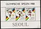 591 Olympic Games block 1988 MNH