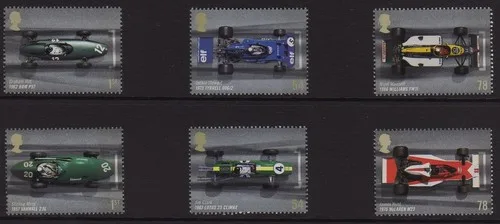 Great Britain 2007 Grand Prix autoraces MNH