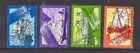 1026-1029 Summer Stamps, Ships 1973 used