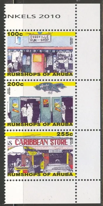 Aruba 469-472 Rumwinkels 2010 postfris/mnh