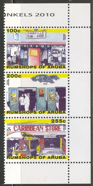 Aruba 469-472 Rumwinkels 2010 postfris/mnh