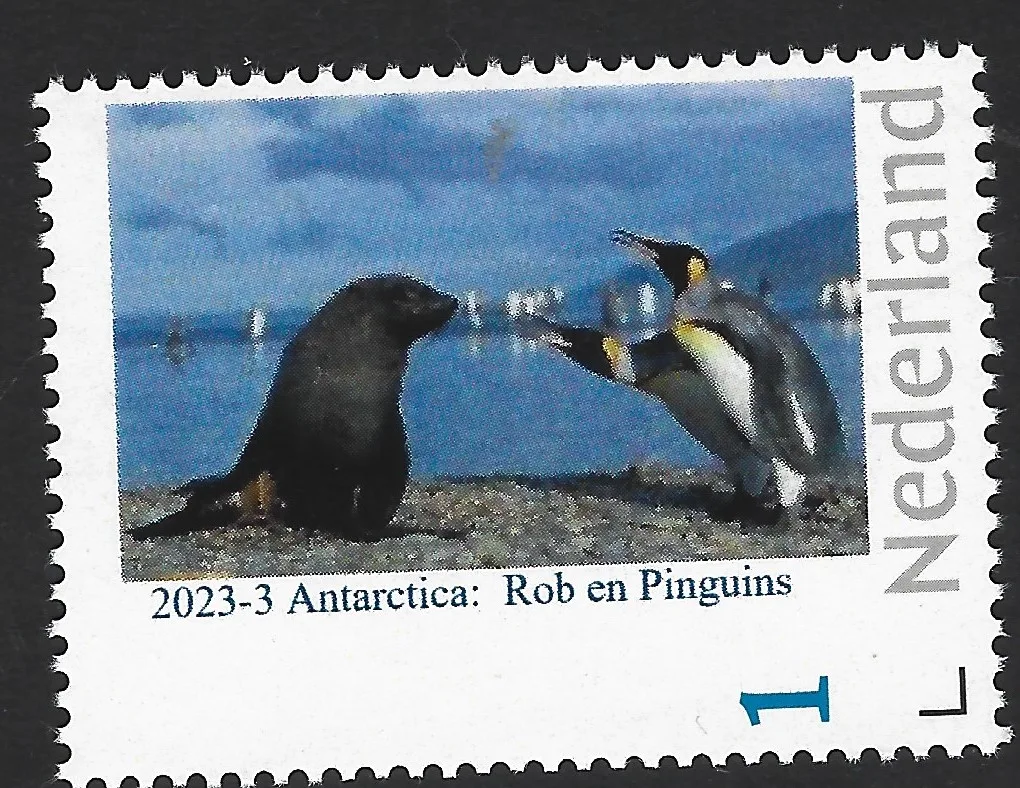 Netherlands 2023-3 Antarctica Antarctic: penguin and seal MNH