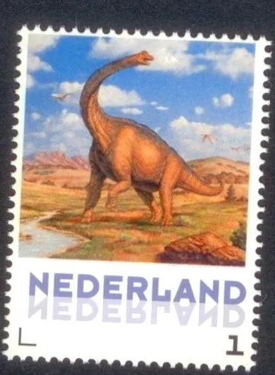 NETHERLANDS 2017-2 Prehistory brachiosaurus MNH