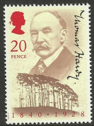 Großbritannien 1990 Thomas Hardy postfrisch/mnh