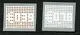 2343b-2344 business stamps perforated perforation 14 1/4 : 14 1/2 2005