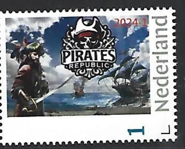 Netherlands 2024-1 Pirates ship MNH