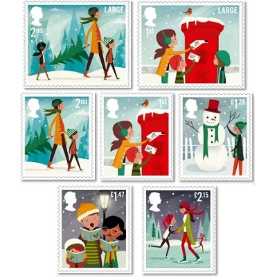 Gr. Britain 2014 Noël postfris/mnh