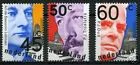 Netherlands 1191-1193 Dutch politicians 1980 MNH