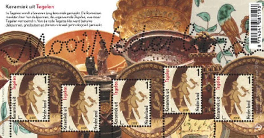 Netherlands 3166 Beautiful Netherlands Tegelen ceramic 2014 MNH