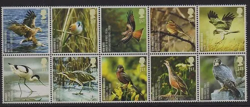Great Britain 2007 Birdlife MNH