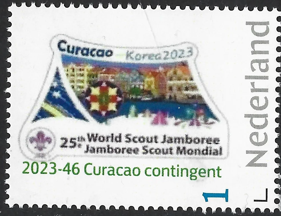 Pays-Bas 2023-46 Jamboree du Scoutisme SeaManGeum Curaçao contingent neuf/n.h.
