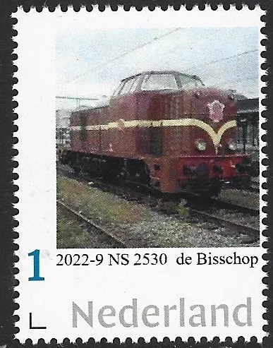 Nederland 2022-9 Treinen trains; NS 2530 de Bisschop postfris/mnh