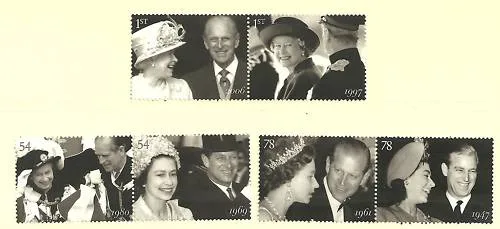 Great Britain 2007 Diamond Wedding Queen Elisabeth MNH