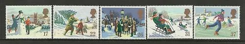 Gr.Britain 1990 Kerstmis- Christmas - Weihnachten postfris/mnh