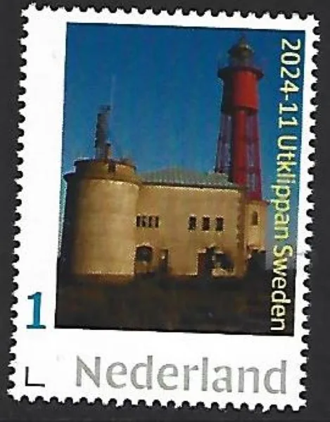 Nederland 2024-11 Vuurtoren lighthouse: Utklippan Sweden postfris/mnh5