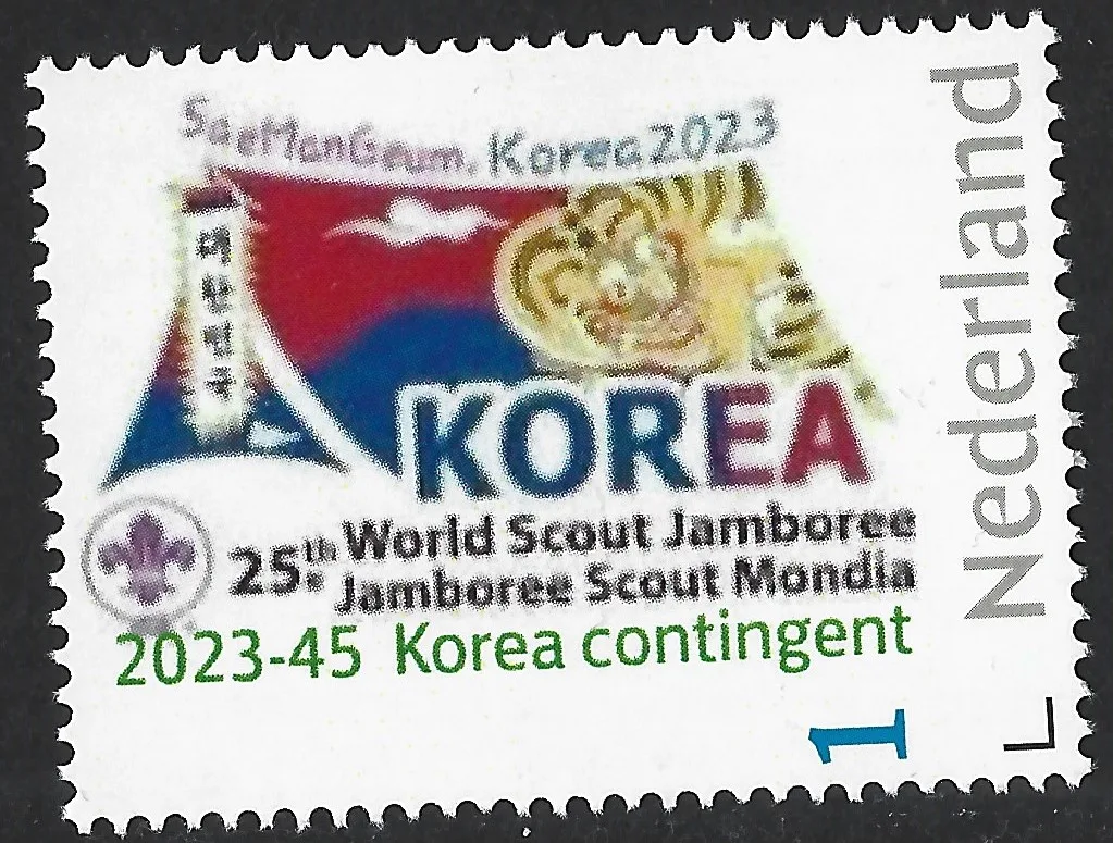 Niederlande 2023-45 Scouting Jamboree SeaManGeum Korea Kontingent postfrisch/mnh